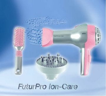 Klein Fen za lase z glavnikom Braun