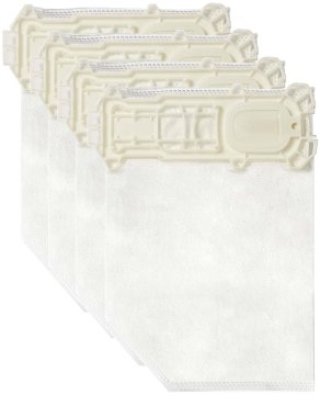 Nedis vrečke za sesalnik/ 4 kosi/ sintetične/ Vorwerk 135136 Kobold/ bele
