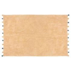 Ljubki dom Bež preproga POMPONS 100x150 cm
