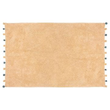 Ljubki dom Bež preproga POMPONS 100x150 cm