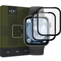 Hofi Hybrid 2x zaščitno steklo za Huawei Watch Fit 3, črna