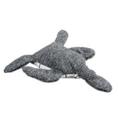 Duvo+ Eco mehka igrača za pse 19x19x5cm siva želva