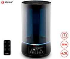 vlažilec in osvežilec zraka, 4.3 l, 25 W - odprta embalaža