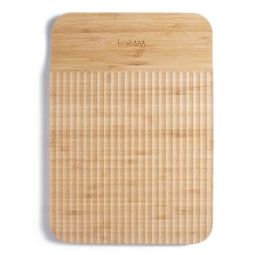 Trebonn Srednja deska za rezanje z utori iz bambusa