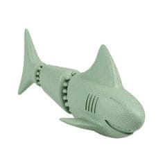 Duvo+ Eco Shark gumijasta igrača za priboljške za pse 18x7,6x7,5cm