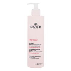 Nuxe Very Rose Soothing Moisturizing Body Milk pomirjajoč in vlažilen losjon za telo z vonjem vrtnice 400 ml za ženske