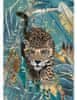 Curious Jaguar In The Rainforest - 50x70 cm 