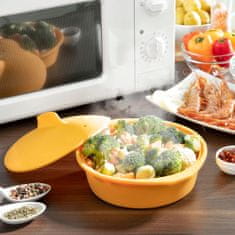 UNBRANDED Multifunction Silicone Steamer with Recipes Silicotte InnovaGoods 