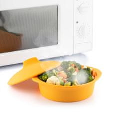 UNBRANDED Multifunction Silicone Steamer with Recipes Silicotte InnovaGoods 