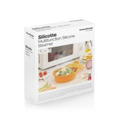 UNBRANDED Multifunction Silicone Steamer with Recipes Silicotte InnovaGoods 
