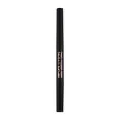 Makeup Revolution Duo Brow Definer natančen svinčnik za obrvi s čopičem 0.15 g Odtenek medium brown