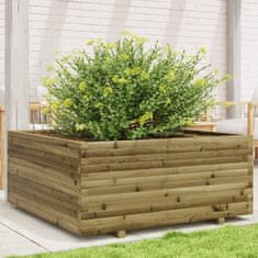 shumee Vrtno cvetlično korito 110x110x49.5 cm impregnirana borovina