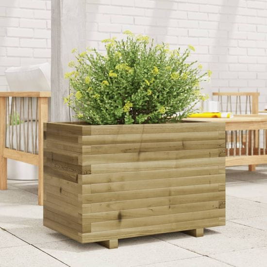 shumee Vrtno cvetlično korito 70x40x49.5 cm impregnirana borovina