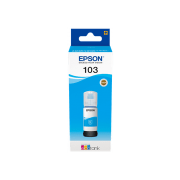 Epson EcoTank 103 cian črnilo, 65 ml (7 500 strani pri 5 % pokritosti)
