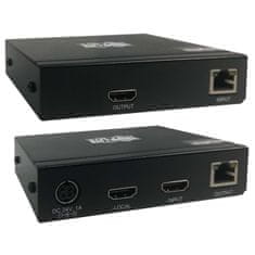 Eaton Tripplite ojačevalnik HDMI na Cat6, za zdravstvo, 4K 60 Hz, HDR, 4:4:4, PoC, 70,1 m