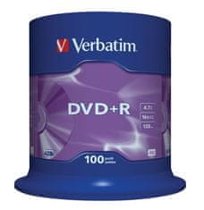Verbatim DVD+R 4,7 GB 16x 100-vrstični