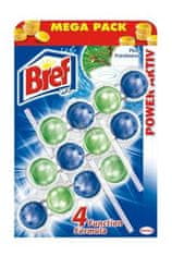 Bref Čistilo za stranišče 4 Formula Borovničeva pentlja 3x50g kroglice