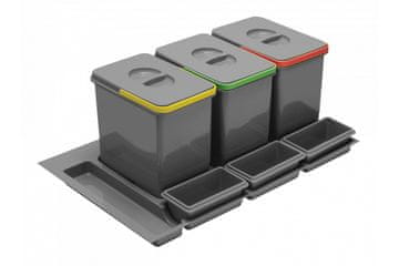 GTV  Koš za odpadke Multino 800