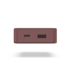 Hama Colour 10, powerbank 10000 mAh, 3 A, izhod: USB-C, USB-A, rdeča