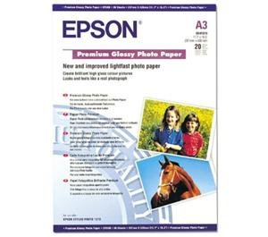 Epson papir A3 - 255 g/m2 - 20 listov - foto premium sijajni