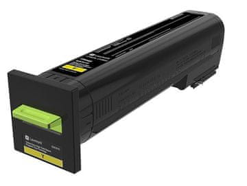 Lexmark CX825, CX860 Rumena kartuša z visokim izkoristkom za vračanje tonerja - 22 000 strani