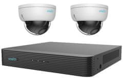 Uniarch by Uniview KIT Dome / sistem kamer / 2x IPC-D122-PF28/ 1x NVR-108E2-P8