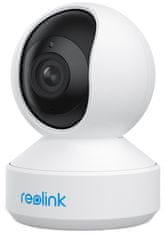 Reolink E Series E340 5MPx vrtljiva IP kamera, 3-kratni zoom, 2560x1920, dvopasovni WiFi, reža SD do 256 GB, zvok, osvetlitev do 12 m