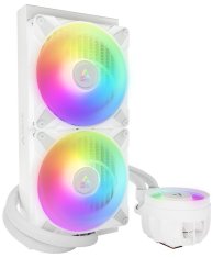 Arctic Liquid Freezer III - 280 A-RGB (bela) : vodni hladilnik za CPU vse v enem z 280 mm radiatorjem in