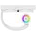 Arctic Liquid Freezer III - 280 A-RGB (bela) : vodni hladilnik za CPU vse v enem z 280 mm radiatorjem in
