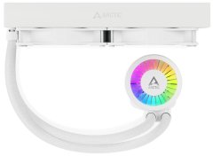 Arctic Liquid Freezer III - 280 A-RGB (bela) : vodni hladilnik za CPU vse v enem z 280 mm radiatorjem in