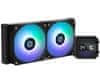 Zalman Zalmanov vodni hladilnik ALPHA2 A24 Black / 2 x 120 mm / PWM / ARGB / black