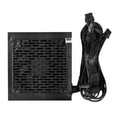 Akyga PC napajalnik ATX 600W P4+4 2x PCI-E 6+2 pin 5x SATA 3x Molex APFC 120mm