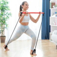 UNBRANDED Fitnes palica z upornimi trakovi in vodnik za vadbo Resibar InnovaGoods 