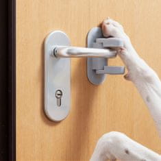 UNBRANDED Door Lever Safety Lock Dlooky InnovaGoods 2 Units 