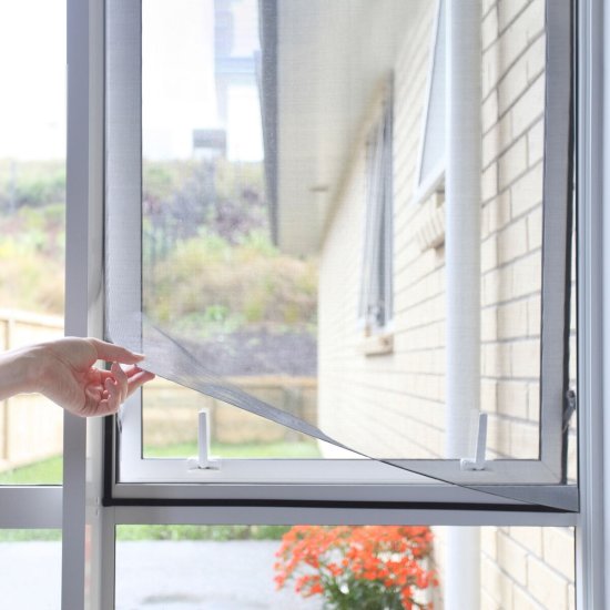 InnovaGoods Cuttable Anti-mosquito Adhesive Window Screen InnovaGoods