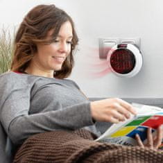 UNBRANDED Ceramic Plug Heater with Remote Control InnovaGoods 