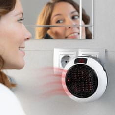 UNBRANDED Ceramic Plug Heater with Remote Control InnovaGoods 