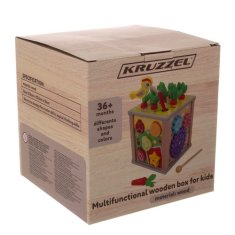 UNBRANDED Lesena izobraževalna kocka - sorter Kruzzel 22566 
