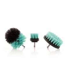 InnovaGoods Set of Cleaning Brushes for Drill Cyclean InnovaGoods 3 Pieces 