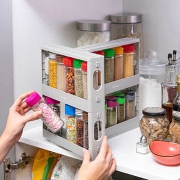 UNBRANDED Drsni in vrtljivi organizator začimb Rispick InnovaGoods