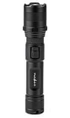 Nedis LED svetilka/ baterija/ 3,7 V DC/ 10 W/ 1000 lm/ domet 110 m/ črna