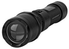 Nedis LED svetilka/ baterija/ 3,7 V DC/ 10 W/ 1000 lm/ domet 110 m/ črna