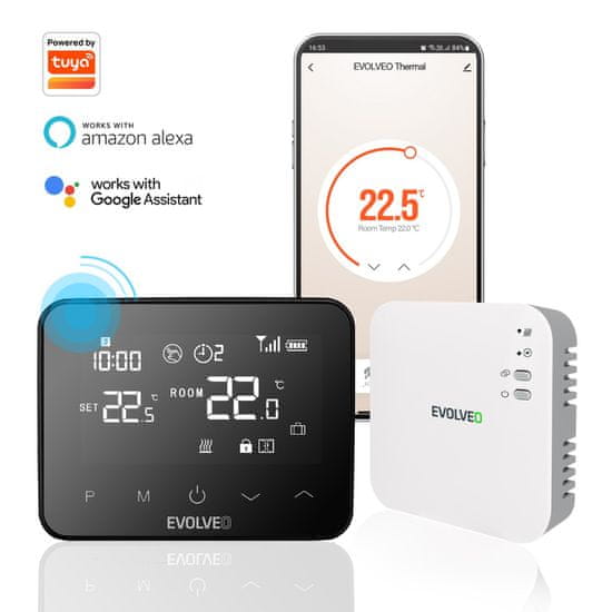 Evolveo Thermal, pametni brezžični programabilni termostat