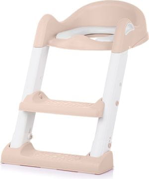 Chipolino WC sedež z lestvijo Tippy - bela, bež