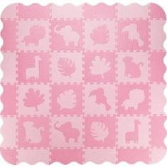 MoMi Igralna podloga puzzle ZAWI PINK