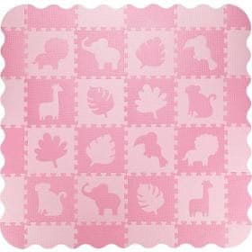 MoMi Igralna podloga puzzle ZAWI PINK