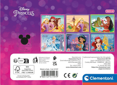 Clementoni Disneyjeve princese s kockami za slike 12 kosov