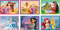 Clementoni Disneyjeve princese s kockami za slike 12 kosov