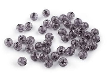 Plastične kroglice z razpokami Ø8 mm - (22) antracit (500 g)