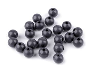 Lesene kroglice Ø13 in 14 mm - (Ø14 mm) sive (20 g)